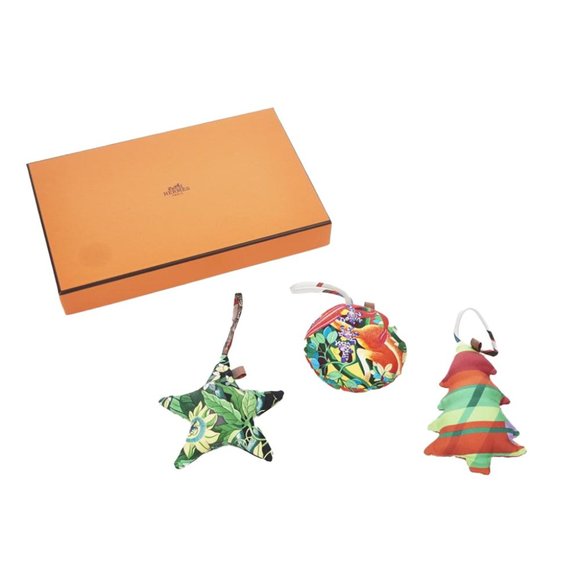 Hermès Petit H Christmas Tree Ornaments